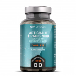 Artichaut, Radis noir + BIO - GPH Diffusion - 200 Gélules végétales