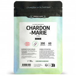 Chardon Marie Ecocert - 200 gélules à 300 mg - Sachet