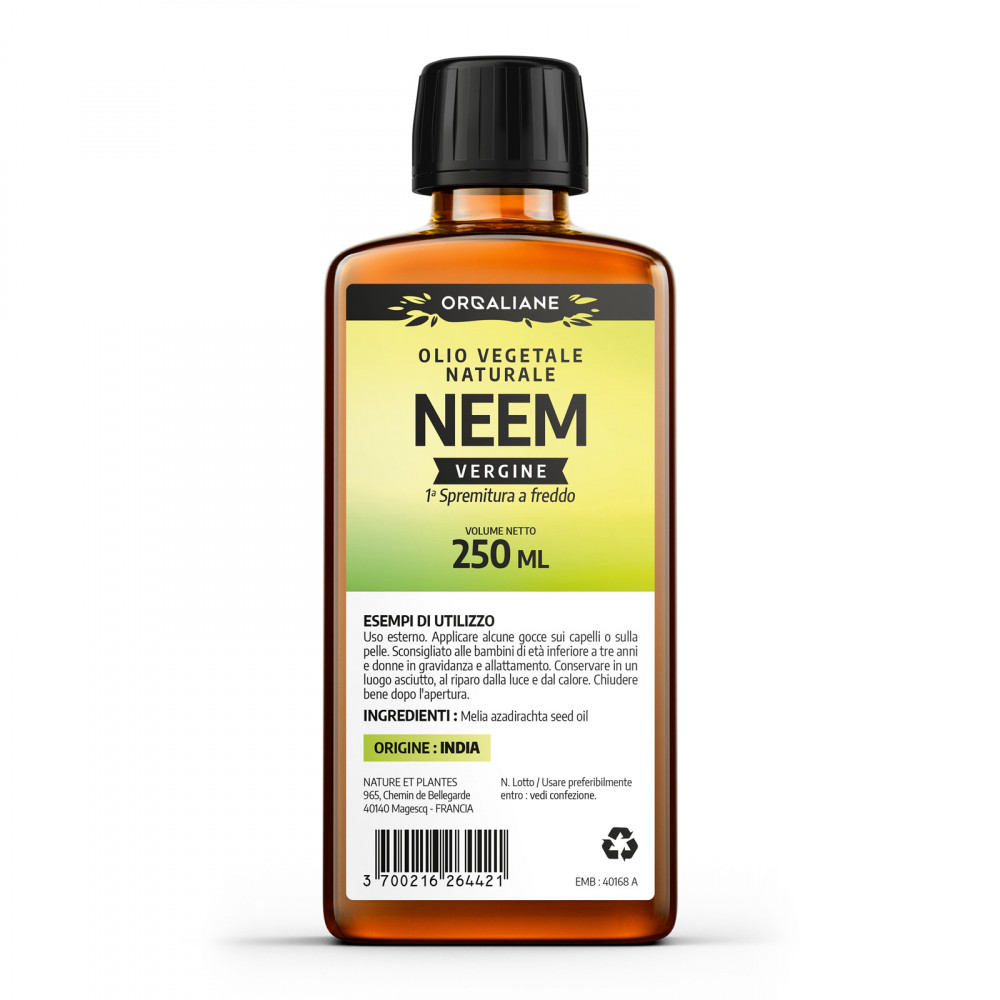 Huile de Neem - 250ml - Huile végétale 100%