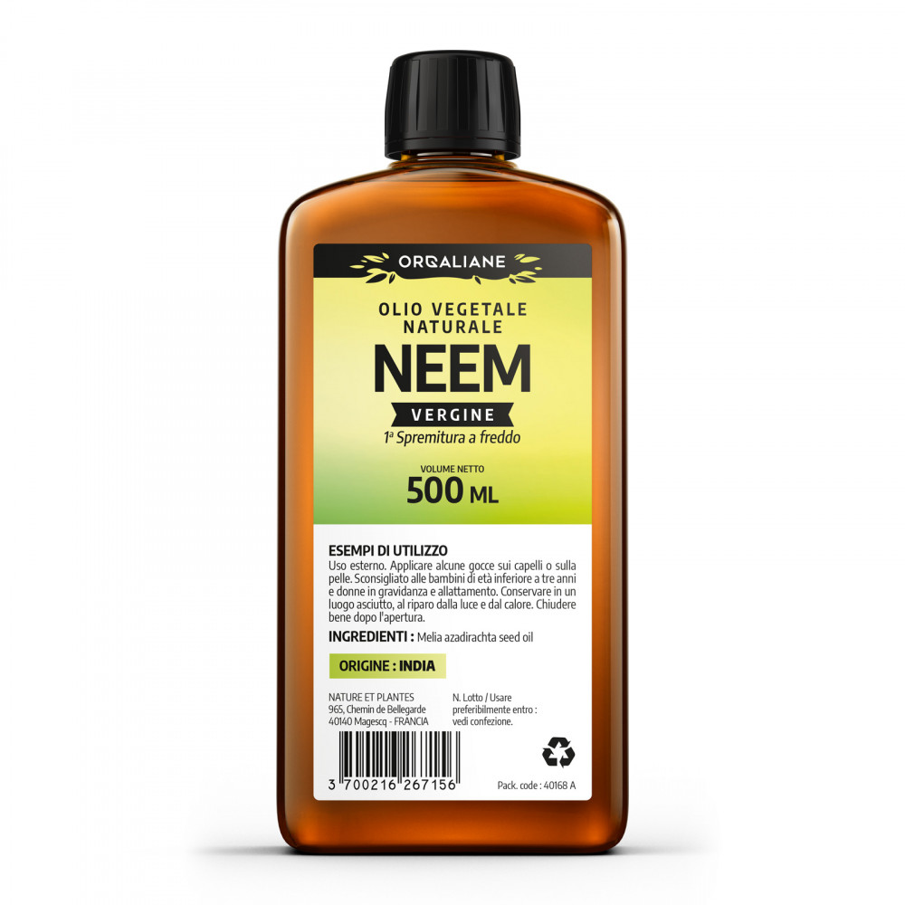 Huile de Neem - 500ml - Huile végétale 100%
