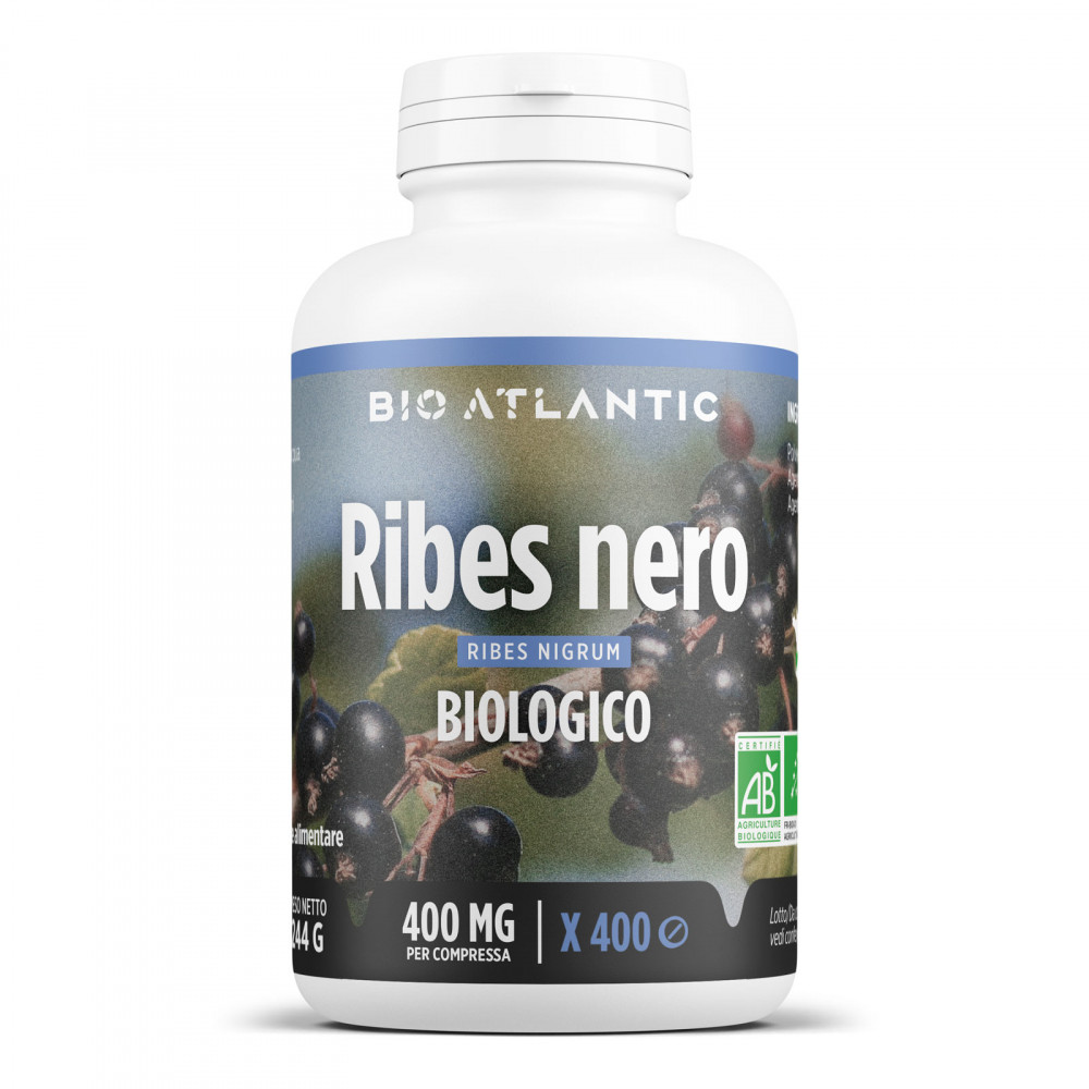 Cassis biologique- 120 Comprimés à 400 mg