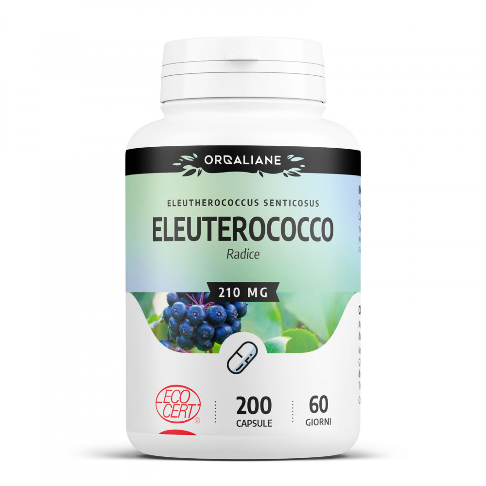 Eleuthérocoque - 200 gélules à 250 mg