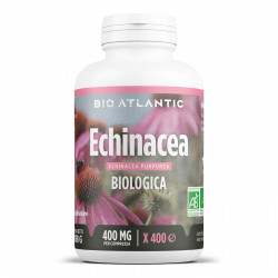 Echinacéa Bio 400 mg -400 comprimés - Bio Atlantic - Version italie