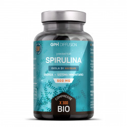 Spiruline Bio 500 mg - 300 comprimés - GPH - Version Italie