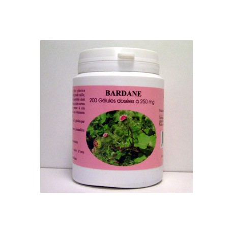 Bardane - 200 gélules à 250 mg