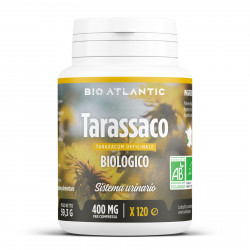 Pissenlit Bio 400 mg - 120 comprimés - Bio Atlantic - Version Italie
